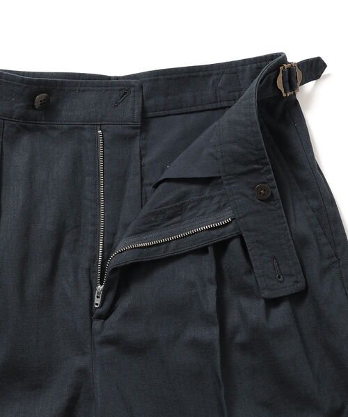 BEAMS LIGHTS(ビームスライツ)の「BEAMS LIGHTS / コットンリネン グルカ ショーツ(その他パンツ・メンズ・ブラウン/ネイビー・SMALL/MEDIUM/LARGE)」の5枚目の写真