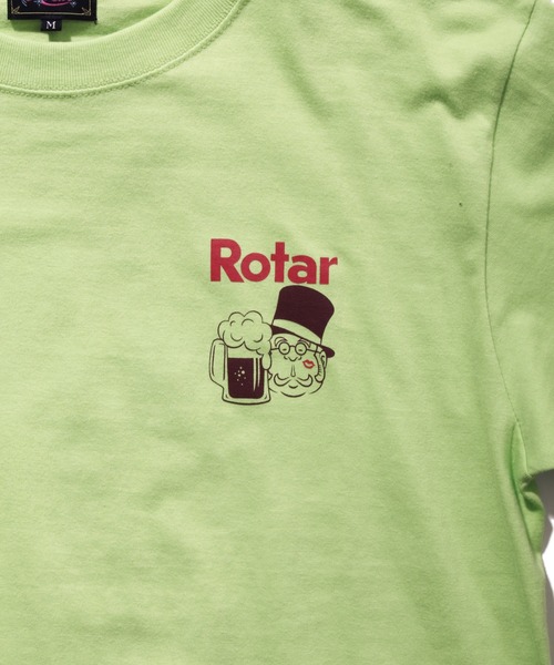 ROTAR(ローター)の「Kanpai Rotar Beer Club Tee カンパイ バックプリント(Tシャツ/カットソー・メンズ・ライム/ピンク系その他/ホワイト・X-LARGE/MEDIUM/SMALL/LARGE)」の4枚目の写真
