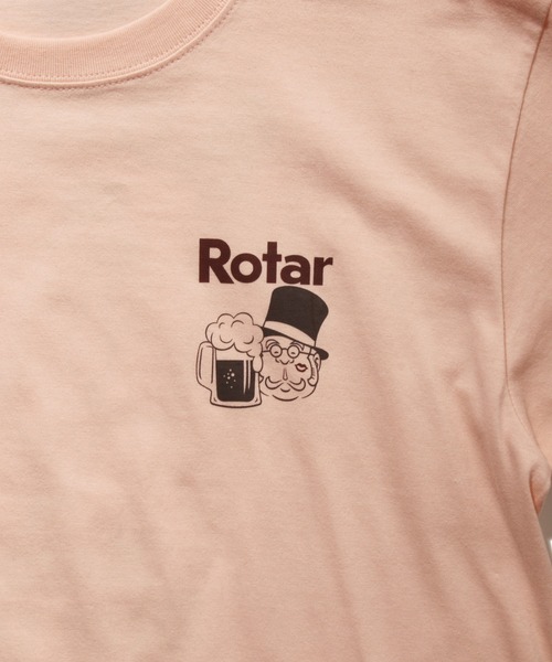 ROTAR(ローター)の「Kanpai Rotar Beer Club Tee カンパイ バックプリント(Tシャツ/カットソー・メンズ・ライム/ピンク系その他/ホワイト・X-LARGE/MEDIUM/SMALL/LARGE)」の6枚目の写真