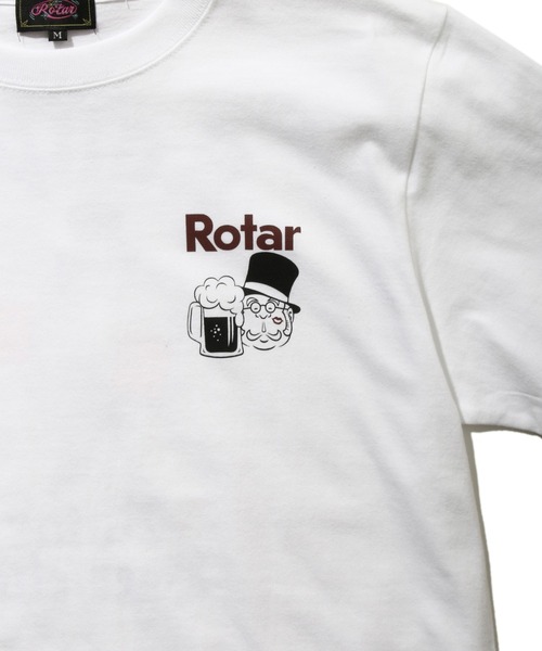 ROTAR(ローター)の「Kanpai Rotar Beer Club Tee カンパイ バックプリント(Tシャツ/カットソー・メンズ・ライム/ピンク系その他/ホワイト・X-LARGE/MEDIUM/SMALL/LARGE)」の8枚目の写真
