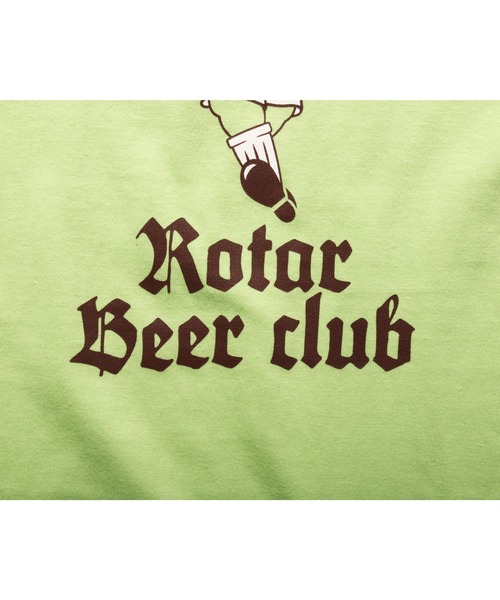 ROTAR(ローター)の「Kanpai Rotar Beer Club Tee カンパイ バックプリント(Tシャツ/カットソー・メンズ・ライム/ピンク系その他/ホワイト・X-LARGE/MEDIUM/SMALL/LARGE)」の11枚目の写真