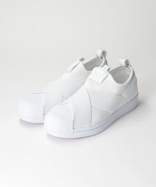 adidas（アディダス）の「【WEB限定】＜ adidas (アディダス)＞ SST スリッポン（スリッポン・レディース・ホワイト/ブラック・23cm/24.5cm/23.5cm/24cm/22.5cm）」の8枚目の写真