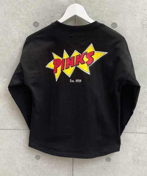 ムラサキスポーツ by RiY(ムラサキスポーツバイアールアイワイ)の「【ZOZOタウン限定アイテム】ANTIBAL/アンティバル x PINKS x RIY監修 キッズ オーバーサイズロンT 221AN3LT042(Tシャツ/カットソー・キッズ・ホワイト/ブラック・130cm/140cm/150cm/160cm)」の1枚目の写真