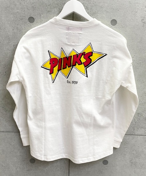 ムラサキスポーツ by RiY(ムラサキスポーツバイアールアイワイ)の「【ZOZOタウン限定アイテム】ANTIBAL/アンティバル x PINKS x RIY監修 キッズ オーバーサイズロンT 221AN3LT042(Tシャツ/カットソー・キッズ・ホワイト/ブラック・130cm/140cm/150cm/160cm)」の9枚目の写真