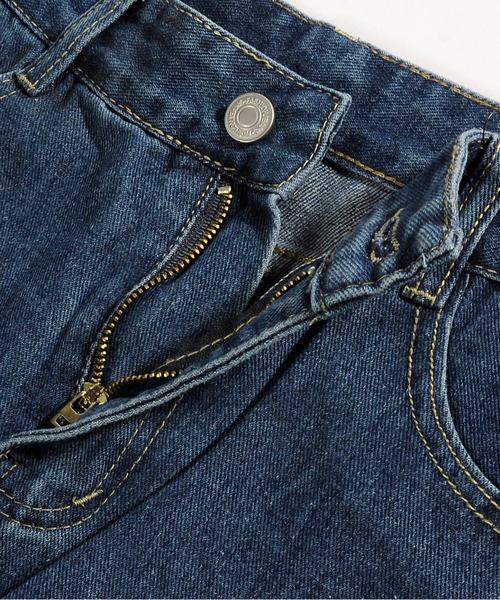 neos（ネオス）の「【neos -addictive design-】ワイドシルエット ビンテージライク グラデーション サイドライン デニム パンツ（デニムパンツ・メンズ・ブラック/ブルー/ブラウン/サックスブルー/ダークインディゴブルー・MEDIUM/LARGE/X-LARGE）」の11枚目の写真