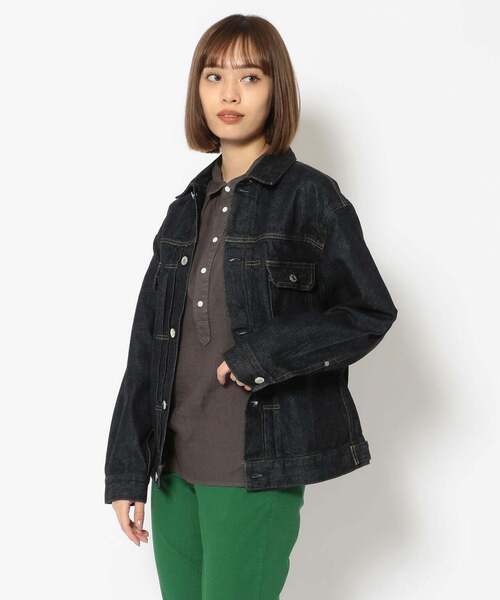 URVIN(アービン)の「URVIN/アービン 2nd Gジャン(デニムジャケット・レディース・ワンウォッシュ・1)」の2枚目の写真
