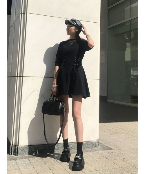 jouetie（ジュエティ）の「ビットローファー（その他シューズ・レディース・ブラック/オフホワイト/イエロー・M/L）」の8枚目の写真