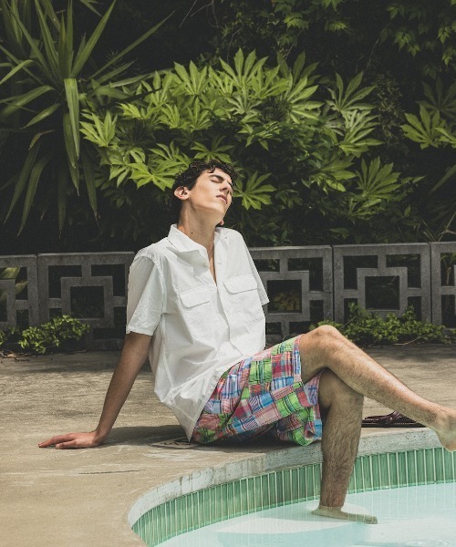 BEAMS PLUS(ビームスプラス)の「ペルヴィアンピマ オープンカラー S/S シャツ(シャツ/ブラウス・メンズ・ホワイト・SMALL/MEDIUM/LARGE/X-LARGE)」の14枚目の写真