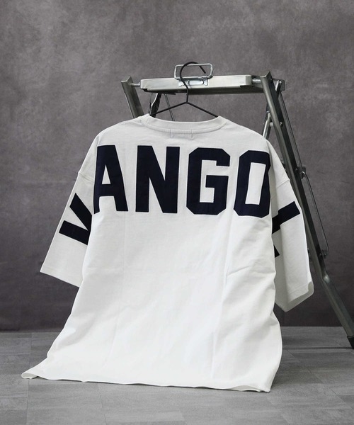 KANGOL(カンゴール)の「【KANGOL】ロゴビックシルエットTシャツ(Tシャツ/カットソー・レディース・ホワイト/ブラック・M/L)」の6枚目の写真