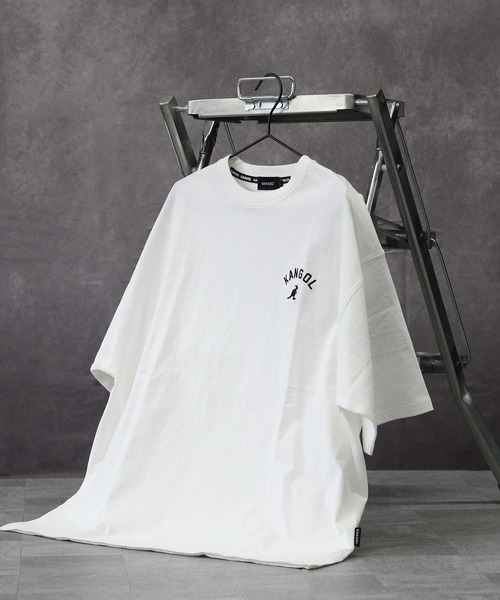 KANGOL(カンゴール)の「【KANGOL】ロゴビックシルエットTシャツ(Tシャツ/カットソー・レディース・ホワイト/ブラック・M/L)」の15枚目の写真