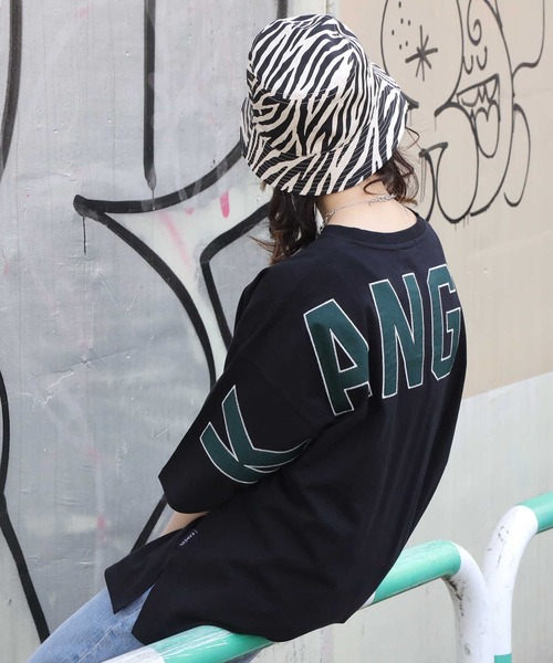 KANGOL(カンゴール)の「【KANGOL】ロゴビックシルエットTシャツ(Tシャツ/カットソー・レディース・ホワイト/ブラック・M/L)」の17枚目の写真