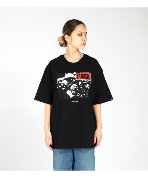APPLEBUM（アップルバム）の「"YA BASTA!" T-shirt（Tシャツ/カットソー・メンズ・ホワイト/ブラック・X-LARGE/LARGE/XX-LARGE/MEDIUM）」の17枚目の写真