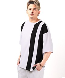 梨地切替BIGTシャツ