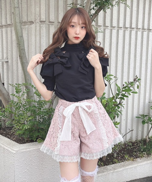 ‪‪❤︎‬Swankiss‪‪❤︎‬スワンキス❤︎ パンツ Swankiss（スワンキス）の「PI georgette cotton SP/T（その他