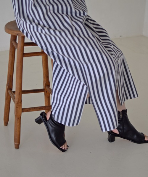 Marient(マリエント)の「ストライプオーバーロングシャツOP/ワンピ(シャツワンピース・レディース・ストライプ・FREE)」の9枚目の写真