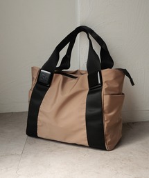 CURI BISCUI | 【CURIBISCUI】イミテーション付き Ａ4サイズ トートバッグ(トートバッグ)