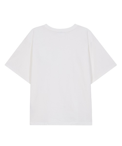 MISTERCHILD（ミスターチャイルド）の「A'GEM/9 × .kom『MISTER CHILD/ミスターチャイルド』MRCH SMILE T SHIRTS/スマイル ロゴ 半袖 Tシャツ カットソー（Tシャツ/カットソー・メンズ・ホワイト/ブラック・L）」の15枚目の写真