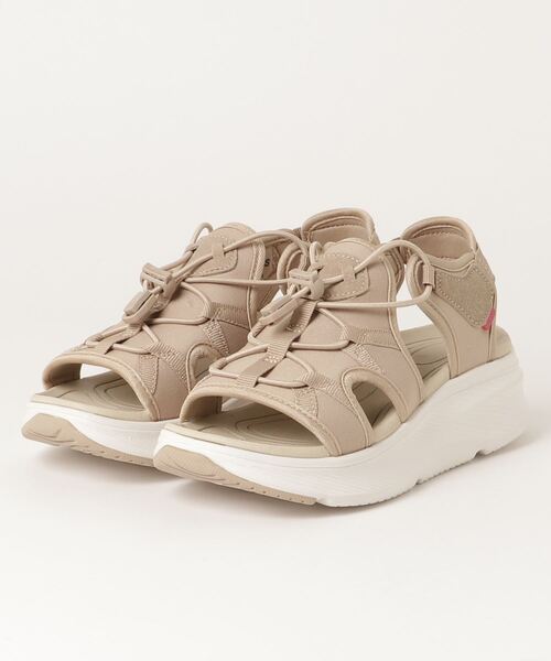 ABC-MART（エービーシーマート）の「ABC SELECT エービーシーセレクト CODE SANDAL コードサンダル W2011 BEIGE（サンダル・レディース・ベージュ・SMALL/X-LARGE/MEDIUM/LARGE）」の2枚目の写真