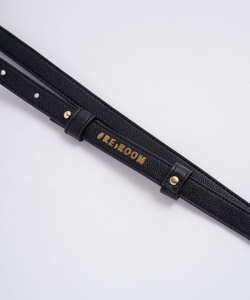 #Re:room（リルーム）の「ロゴレザーマルチストラップ（その他小物・メンズ・ブラック・FREE）」の9枚目の写真