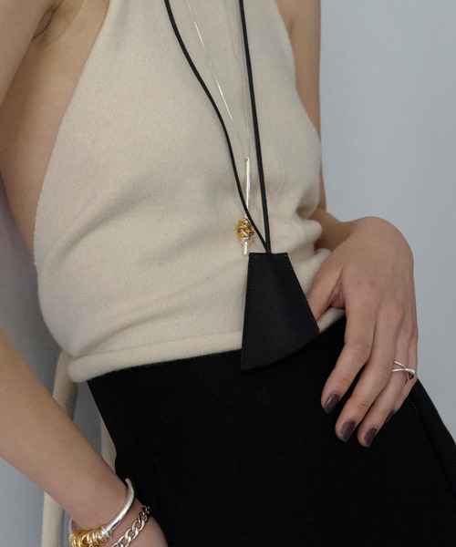 LAPUIS（ラピュイ）の「LAPUIS(ラピュイ)Clocheネックレス（ネックレス  