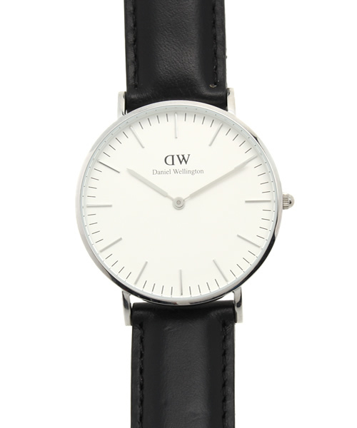 bpr BEAMS（ビーピーアール ビームス ）の「DANIEL WELLINGTON / Classic シェフィールド シルバー 36mm（アナログ腕時計・レディース・ダークブラウン/ブラック/ブラウン/ブラウン系その他/ブラック系その他・ONE SIZE）」の2枚目の写真