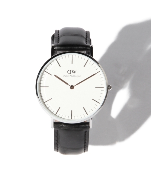 bpr BEAMS（ビーピーアール ビームス ）の「DANIEL WELLINGTON / Classic シェフィールド シルバー 36mm（アナログ腕時計・レディース・ダークブラウン/ブラック/ブラウン/ブラウン系その他/ブラック系その他・ONE SIZE）」の6枚目の写真