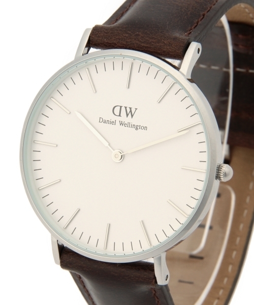 bpr BEAMS（ビーピーアール ビームス ）の「DANIEL WELLINGTON / Classic シェフィールド シルバー 36mm（アナログ腕時計・レディース・ダークブラウン/ブラック/ブラウン/ブラウン系その他/ブラック系その他・ONE SIZE）」の18枚目の写真