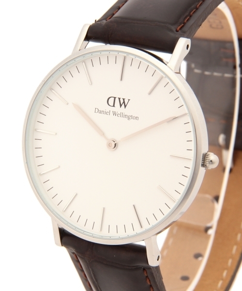 bpr BEAMS（ビーピーアール ビームス ）の「DANIEL WELLINGTON / Classic シェフィールド シルバー 36mm（アナログ腕時計・レディース・ダークブラウン/ブラック/ブラウン/ブラウン系その他/ブラック系その他・ONE SIZE）」の14枚目の写真