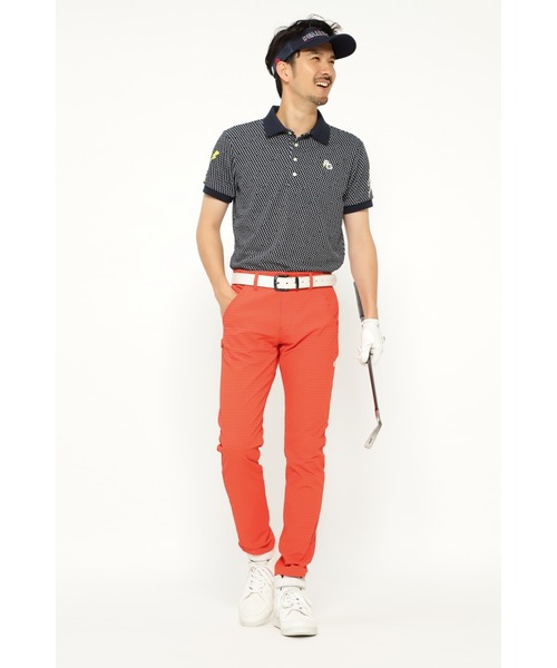 【PEARLY GATES】パーリーゲイツ アートピケ5ポケットストレッチパンツ PEARLY GATES】パーリーゲイツ アートピケ5ポケットストレッチパンツ