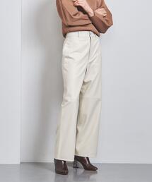 UNITED ARROWS | フェイクレザー パンツ(その他パンツ)