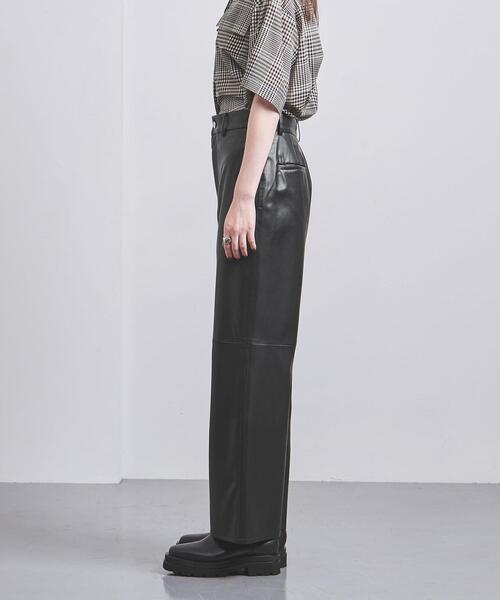 パンツ UNITED ARROWS / leather pants UNITED ARROWS（ユナイテッドアローズ）の「フェイクレザー パンツ