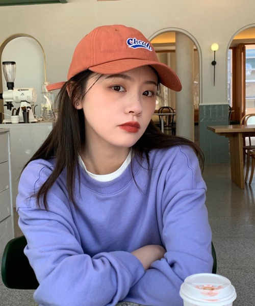 meJane（ミージェーン）の「Chcuh  Logo Cap【ZOZOTOWN限定】（キャップ・レディース・ブラック/ベージュ/オレンジ・FREE）」の9枚目の写真