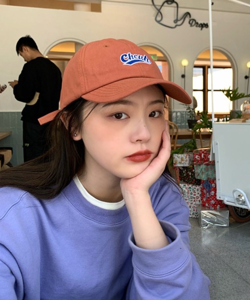 meJane（ミージェーン）の「Chcuh  Logo Cap【ZOZOTOWN限定】（キャップ・レディース・ブラック/ベージュ/オレンジ・FREE）」の12枚目の写真