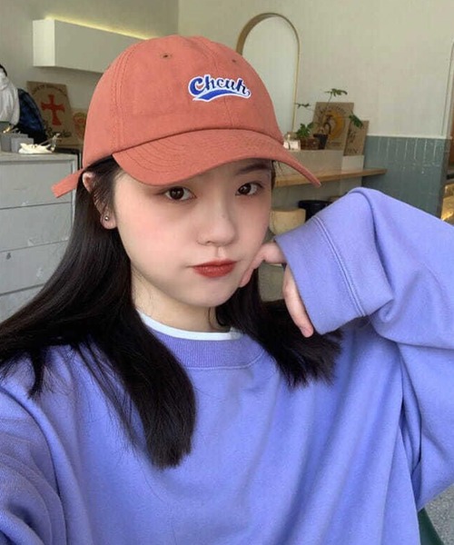 meJane（ミージェーン）の「Chcuh  Logo Cap【ZOZOTOWN限定】（キャップ・レディース・ブラック/ベージュ/オレンジ・FREE）」の13枚目の写真