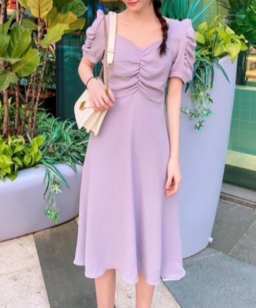 Bz Lange パフスリーブワンピース ワンピース Archiver アーカイバ のファッション通販 Zozotown