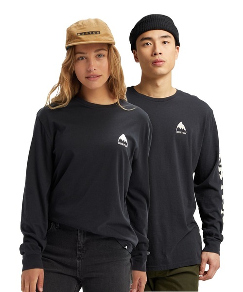 BURTON（バートン）の「ライトウェイト ジャージー 長袖 Tシャツ（Tシャツ/カットソー・メンズ・ホワイト/ネイビー/ブラック/オリーブ/ブルーグリーン・S/M/L/XS/XL/XXS）」の2枚目の写真