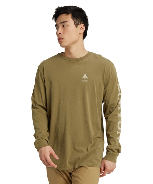 BURTON（バートン）の「ライトウェイト ジャージー 長袖 Tシャツ（Tシャツ/カットソー・メンズ・ホワイト/ネイビー/ブラック/オリーブ/ブルーグリーン・S/M/L/XS/XL/XXS）」の9枚目の写真