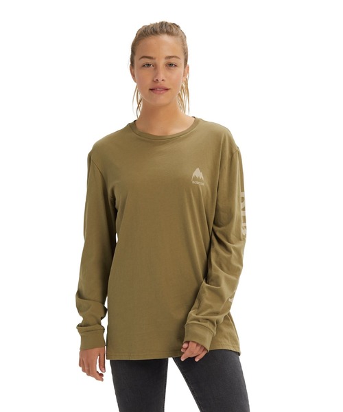 BURTON（バートン）の「ライトウェイト ジャージー 長袖 Tシャツ（Tシャツ/カットソー・メンズ・ホワイト/ネイビー/ブラック/オリーブ/ブルーグリーン・S/M/L/XS/XL/XXS）」の10枚目の写真