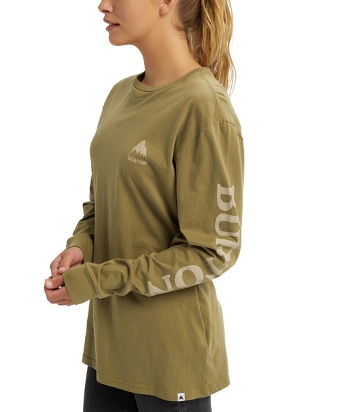 BURTON（バートン）の「ライトウェイト ジャージー 長袖 Tシャツ（Tシャツ/カットソー・メンズ・ホワイト/ネイビー/ブラック/オリーブ/ブルーグリーン・S/M/L/XS/XL/XXS）」の11枚目の写真