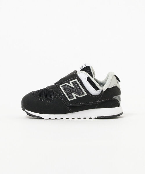 こども ビームス（コドモビームス）の「NEW BALANCE / new-b 574（12～14cm）（スニーカー・キッズ・ブラック/ネイビー/その他1/その他・13.5/12.5/12/13/14）」の16枚目の写真