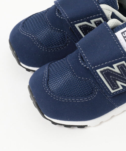 こども ビームス（コドモビームス）の「NEW BALANCE / new-b 574（12～14cm）（スニーカー・キッズ・ブラック/ネイビー/その他1/その他・13.5/12.5/12/13/14）」の21枚目の写真