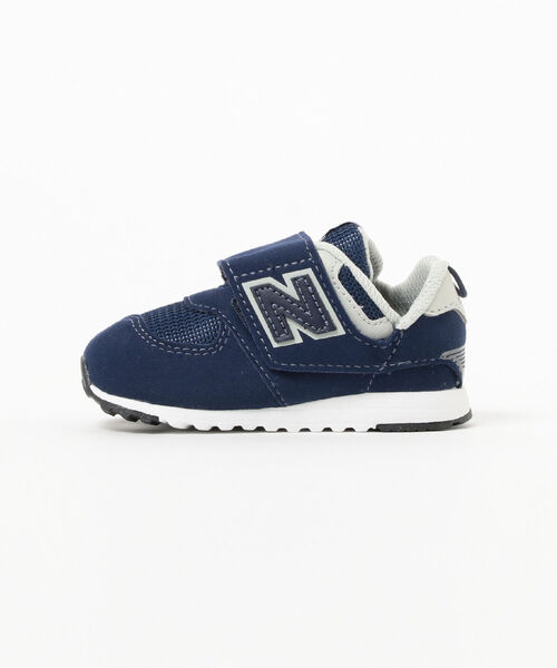 こども ビームス（コドモビームス）の「NEW BALANCE / new-b 574（12～14cm）（スニーカー・キッズ・ブラック/ネイビー/その他1/その他・13.5/12.5/12/13/14）」の14枚目の写真