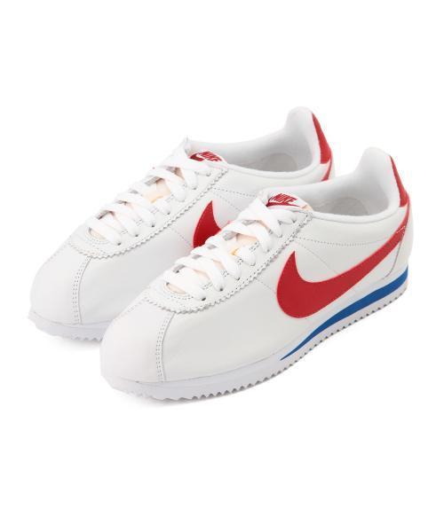 NIKE（ナイキ）の「NIKE / Classic Cortez（724262）（スニーカー・レディース・ホワイト系その他/ホワイト/ブラック・23/23.5/25/25.5/24.5/24）」の7枚目の写真