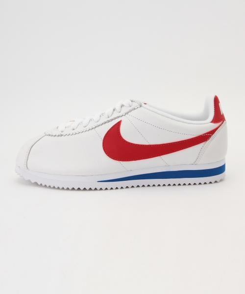 NIKE（ナイキ）の「NIKE / Classic Cortez（724262）（スニーカー・レディース・ホワイト系その他/ホワイト/ブラック・23/23.5/25/25.5/24.5/24）」の8枚目の写真