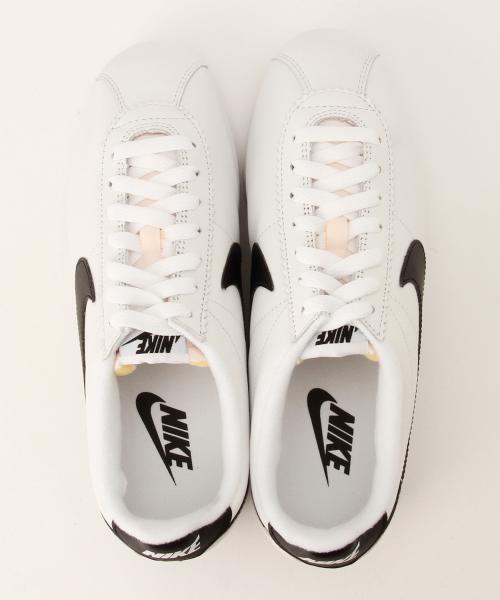 NIKE（ナイキ）の「NIKE / Classic Cortez（724262）（スニーカー・レディース・ホワイト系その他/ホワイト/ブラック・23/23.5/25/25.5/24.5/24）」の21枚目の写真