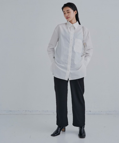 CLEARIMPRESSION （クリアインプレッション）の「【セットアップ対応/サイズ展開あり】ツータックストレートパンツ（その他パンツ・レディース・ブラック/ネイビー・SMALL/MEDIUM）」の11枚目の写真