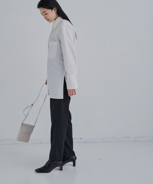 CLEARIMPRESSION （クリアインプレッション）の「【セットアップ対応/サイズ展開あり】ツータックストレートパンツ（その他パンツ・レディース・ブラック/ネイビー・SMALL/MEDIUM）」の17枚目の写真