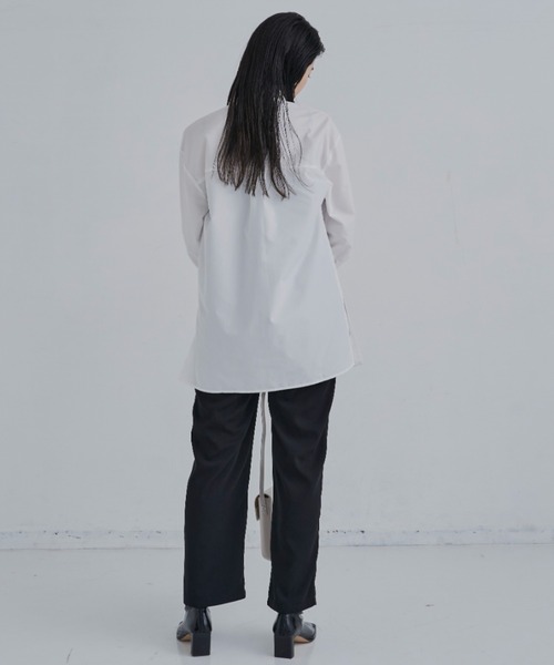 CLEARIMPRESSION （クリアインプレッション）の「【セットアップ対応/サイズ展開あり】ツータックストレートパンツ（その他パンツ・レディース・ブラック/ネイビー・SMALL/MEDIUM）」の7枚目の写真