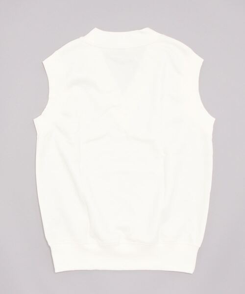 NIKE(ナイキ)の「NIKE WMNS NSW STYLE FLEECE S/L TOP V DQ6760-133(ベスト・レディース・ホワイト・LARGE/MEDIUM)」の7枚目の写真