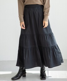 THE SHOP TK  | 【レディライク】コットンティアードスカート(スカート)